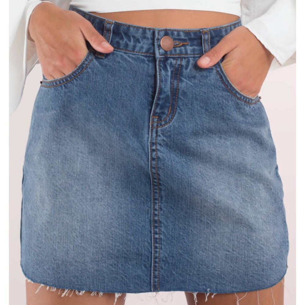 Denim skirt